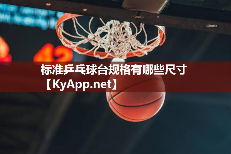 标准乒乓球台规格有哪些尺寸